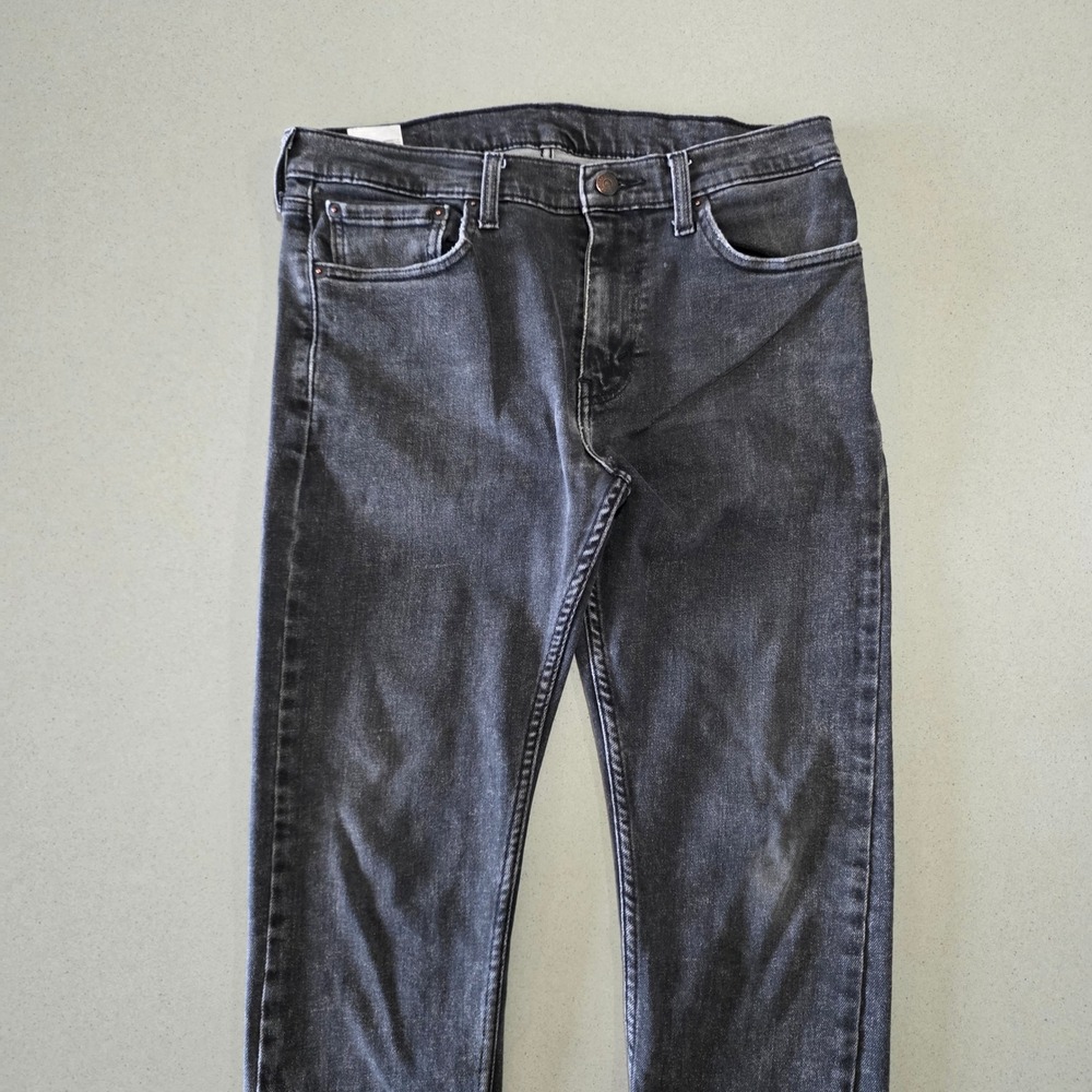 Levis 511 Slim Fit Jeans Faded Black Denim W32 L32 28833-0272